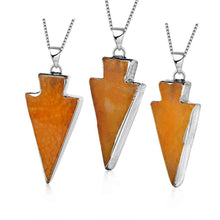 Lovely gold plated multicolor stone pendant necklace Sharp triangle big necklace horloge297 ELY