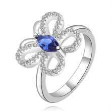 Lovely silver plated engagement ring Insets Phoenix prices in euros wedding decoration344 ELY