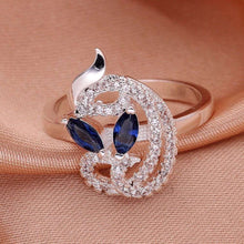 Lovely silver plated engagement ring Insets Phoenix prices in euros wedding decoration344 ELY