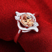 Lovely silver plated rings for men stone crystal mkp anillos bear bone342 ELY