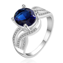 Lovely silver plated rings for men stone crystal mkp anillos bear bone342 ELY