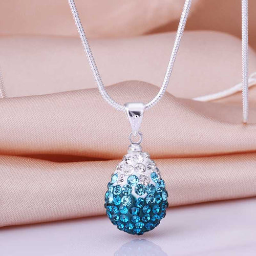 acessorios para mulher pendants violetta crystal collares women 33 ELY