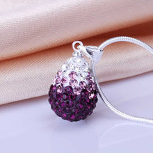 acessorios para mulher pendants violetta crystal collares women 33 ELY