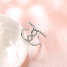 acessorios para mulher wedding ring Arc inlaid crystal opal diy299 ELY