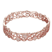 18K Gold Plating friendship bangle A flat line women bracelet accessories HBZ 12 ELY