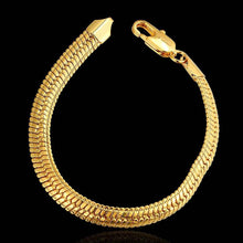 18K Gold Plated pulseras 1 M sideways bracelet anchor wedding decoration HBB 11 ELY