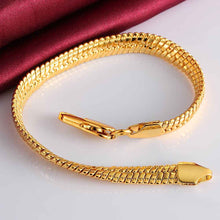 18K Gold Plated pulseras 1 M sideways bracelet anchor wedding decoration HBB 11 ELY