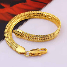 18K Gold Plated pulseras 1 M sideways bracelet anchor wedding decoration HBB 11 ELY