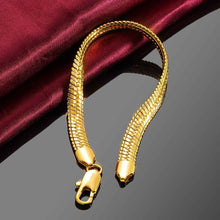 18K Gold Plated pulseras 1 M sideways bracelet anchor wedding decoration HBB 11 ELY