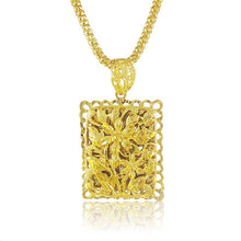 24k gold plated necklaces & pendants dragon cards vintage necklace horloge266 ELY