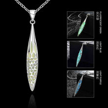 Glow in the Dark collar necklace Small hollow column collier femme wedding decoration LUYN 41 ELY