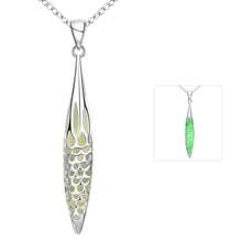 Glow in the Dark collar necklace Small hollow column collier femme wedding decoration LUYN 41 ELY