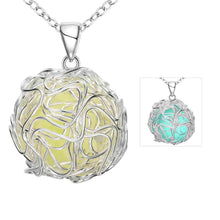Glowing in the dark women necklace Hedgehog ball colar feminino fine jewelry314 ELY