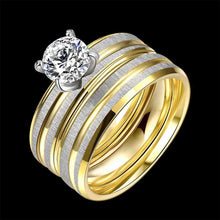Titanium Steel Engagement rings Spiral rose anillos bear ruby jewelry TSGR 46 ELY
