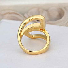 acessorios para mulher Engagement rings Simple deduction anel de ouro bijoux femme196 ELY