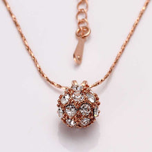 acessorios para mulher necklace men crystal ball perfume women diy228 ELY