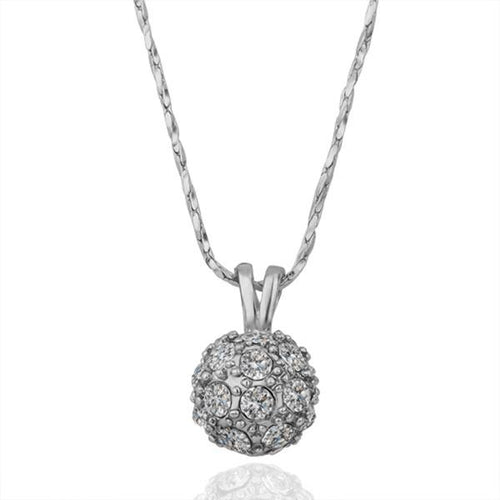 acessorios para mulher necklace men crystal ball perfume women diy228 ELY