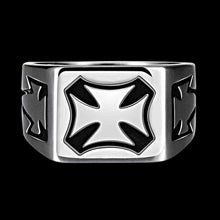 punk style stainless steel rings Square corner men ring accessories123 ELY