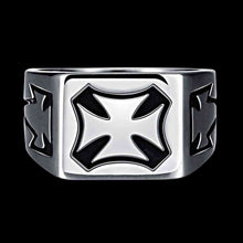 punk style stainless steel rings Square corner men ring accessories123 ELY