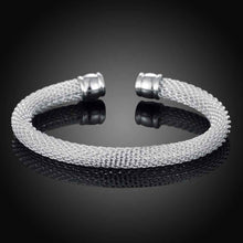 silver bangles Simple Web women bracelet fine jewelry SMTB 4 ELY