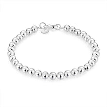 silver bracelet 4M beads pulsera Jewelry European Style HBH 2 ELY