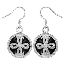 silver earings jewelry Circular groove drop ear cuff jewellery 26 ELY