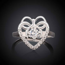silver engagement ring butterfly xuan heart anillos bear Hand Madeball1 5 ELY