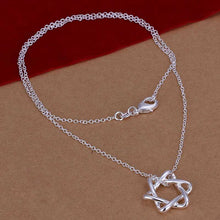 silver necklaces & pendants 18inch Star tattoo choker jewerly accessories355 ELY