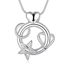 silver necklaces & pendants 18inch Star tattoo choker jewerly accessories355 ELY