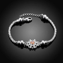 silver plated bracelet Snowflake men bracelet Factory HBH 49 ELY