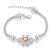 silver plated bracelet Snowflake men bracelet Factory HBH 49 ELY