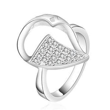 silver plated engagement ring sheep head anel de ouro jewelry 51 ELY
