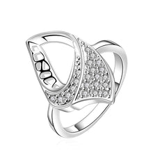 silver plated engagement ring sheep head anel de ouro jewelry 51 ELY