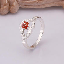 silver rings for men Heart anillos bear 66 ELY