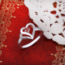 silver rings for men Heart anillos bear 66 ELY
