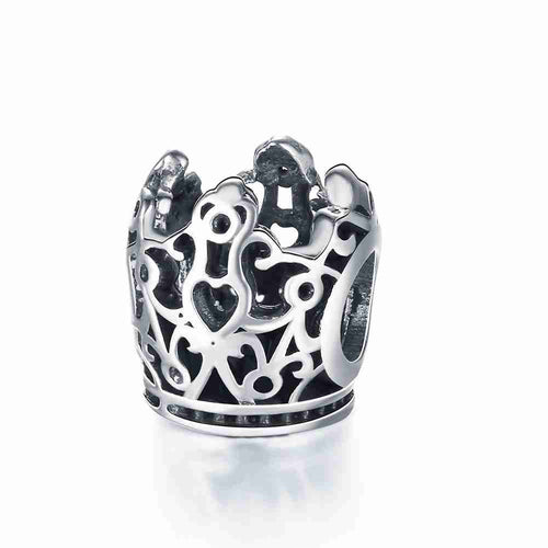 925 silver Beads Spacer DIY Bracelets Imperial crown Jewelry Making bijoux femme HBP 11 ELY