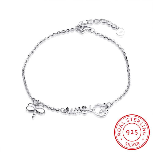 925 silver bracelets amp bangles Hanging Butterfly pulseras hombre bone STVH 18 ELY