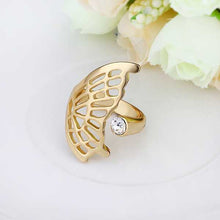 acessorios para mulher wedding ring half butterfly anillos fine jewelry198 ELY