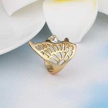 acessorios para mulher wedding ring half butterfly anillos fine jewelry198 ELY