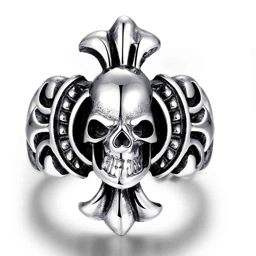 colar masculino stainless steel ring A skull anel margarida MAYAR213 ELY