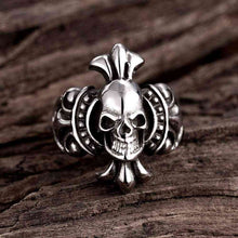 colar masculino stainless steel ring A skull anel margarida MAYAR213 ELY