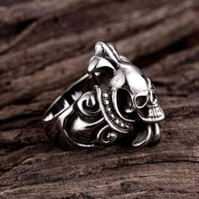 colar masculino stainless steel ring A skull anel margarida MAYAR213 ELY