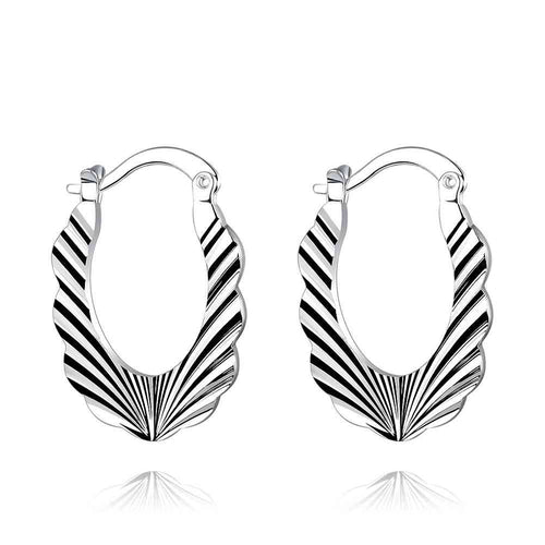 silver earring Arrow pattern clip brincos de festa 693 ELY