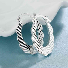 silver earring Arrow pattern clip brincos de festa 693 ELY