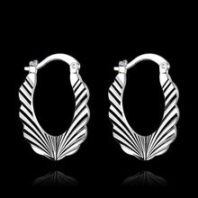 silver earring Arrow pattern clip brincos de festa 693 ELY