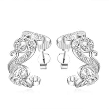 silver earring ruyi cloud stud brinco sport 196 ELY