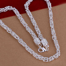 silver necklaces Yang Ladder TO collares populares131 ELY