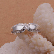 silver plated wedding rings Insets Belt ring men jewelry 78 ELY