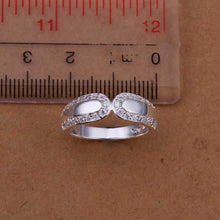 silver plated wedding rings Insets Belt ring men jewelry 78 ELY