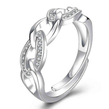 silver plated wedding rings Insets Belt ring men jewelry 78 ELY